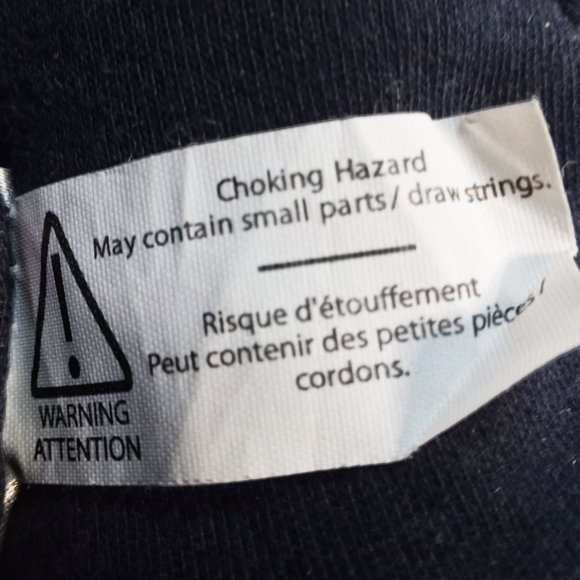 Brand Unknown Knit Navy Blue Lined Baby Hat Size US 18-24M - Picture 6 of 6